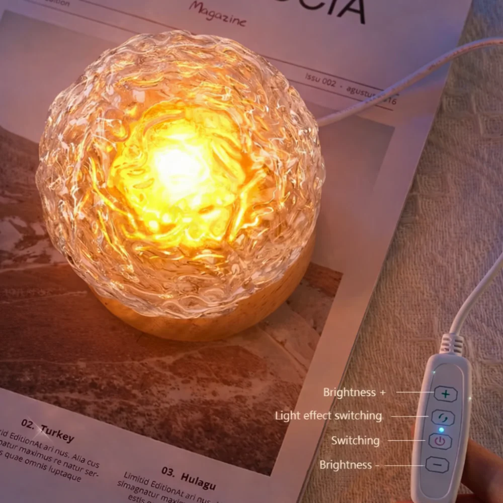 AquaGlow Ripple Lamp - Image 2