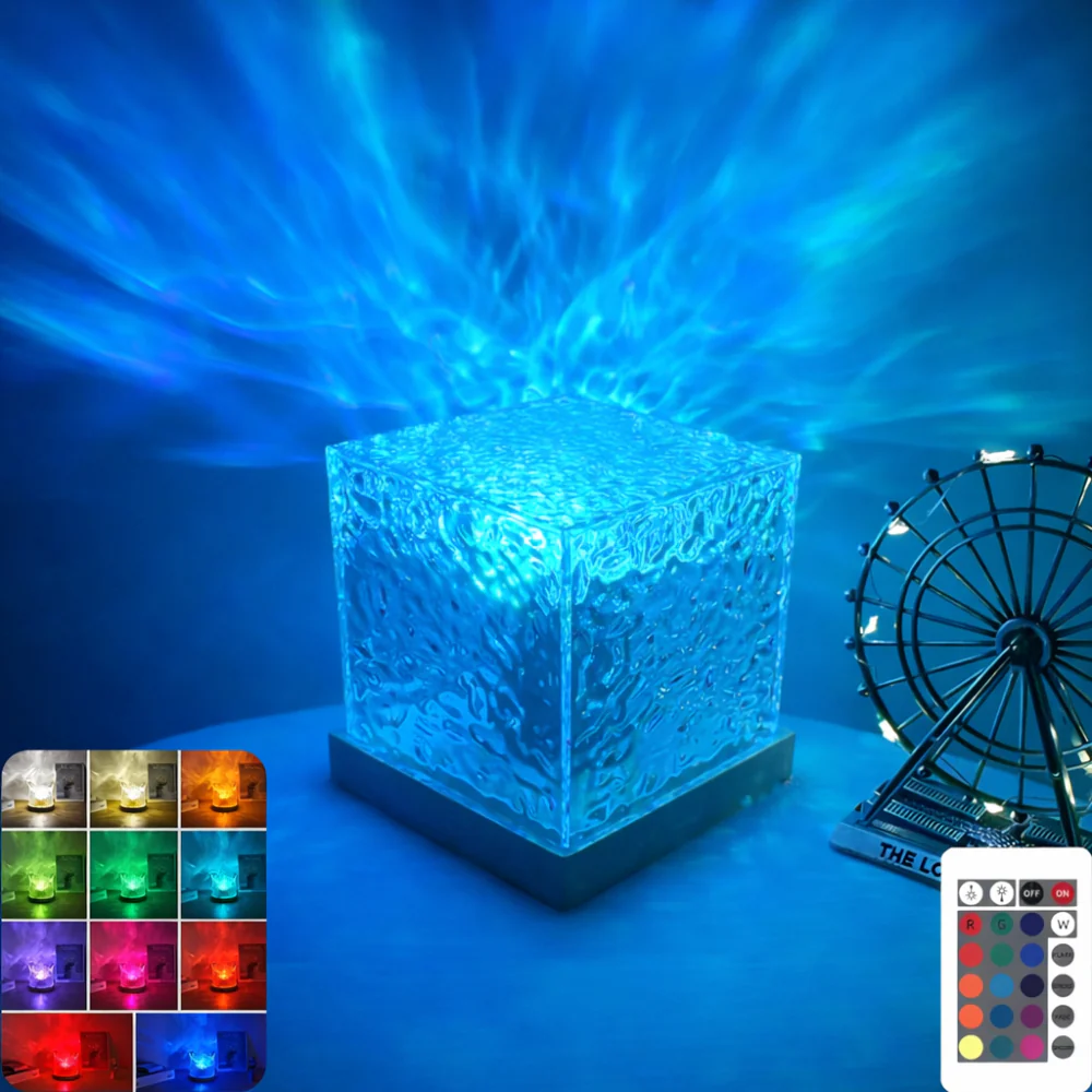 AquaGlow Ripple Lamp - Image 6