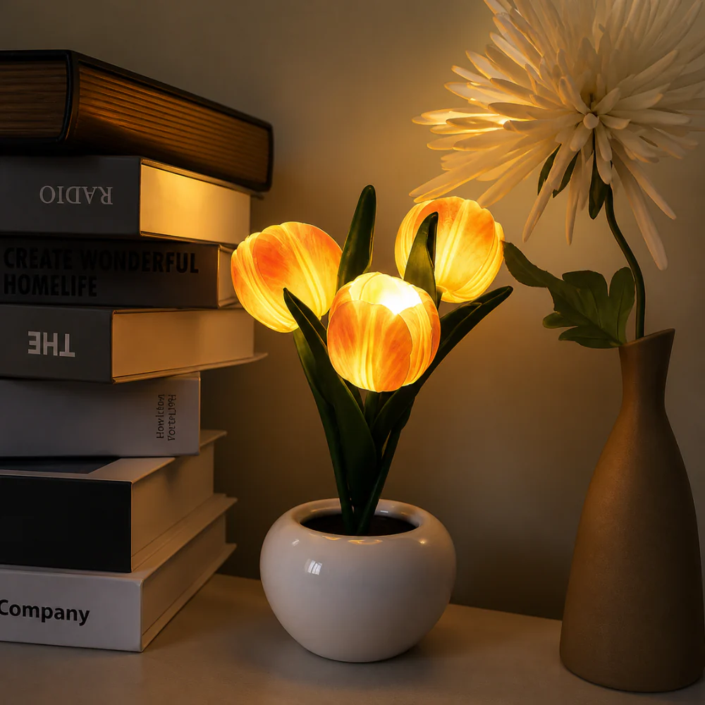 TulipGlow Vase - Image 2