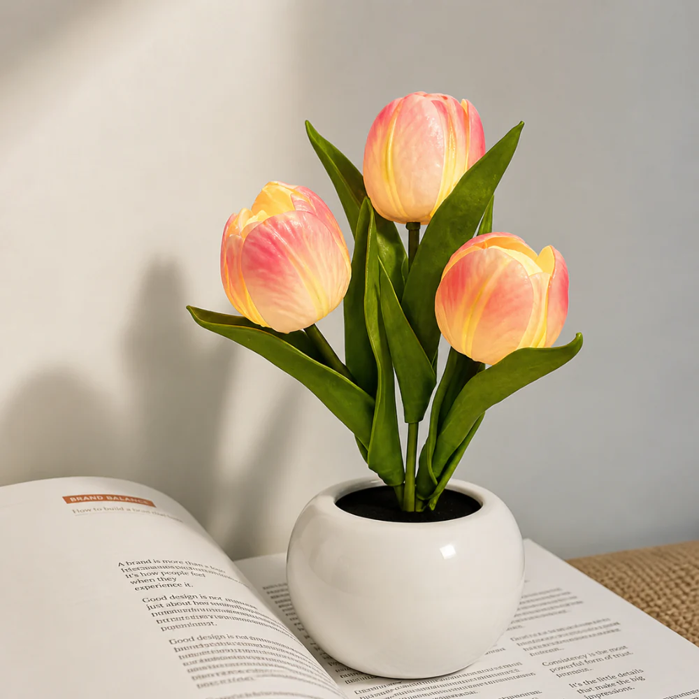 TulipGlow Vase - Image 3